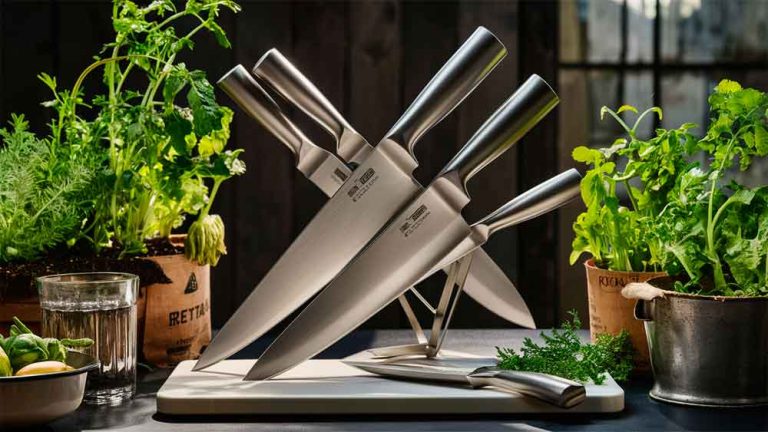 Cuchillos de acero inoxidable como aliados de la cocina sostenible