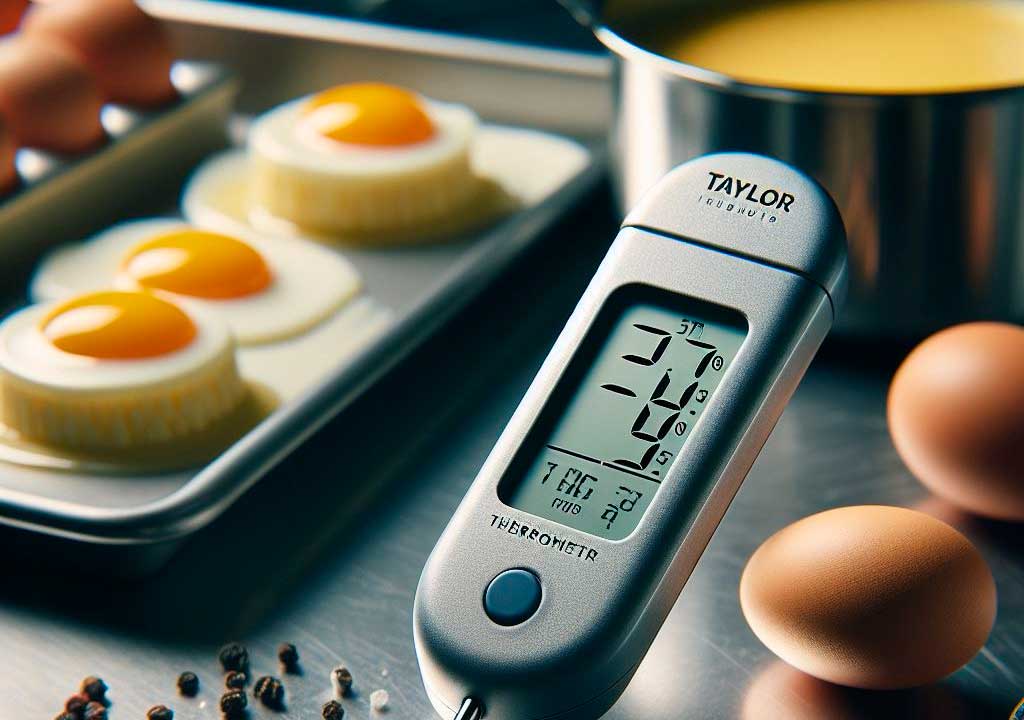 Temperaturas internas ideales para recetas con huevos