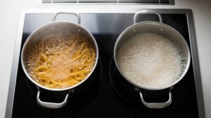 Los tipos de agua en la cocción