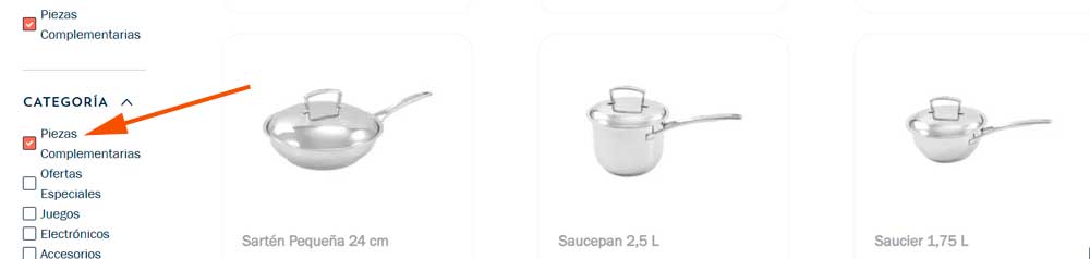 piezas complementarias. comprar la saucier Rena Ware con descuento.