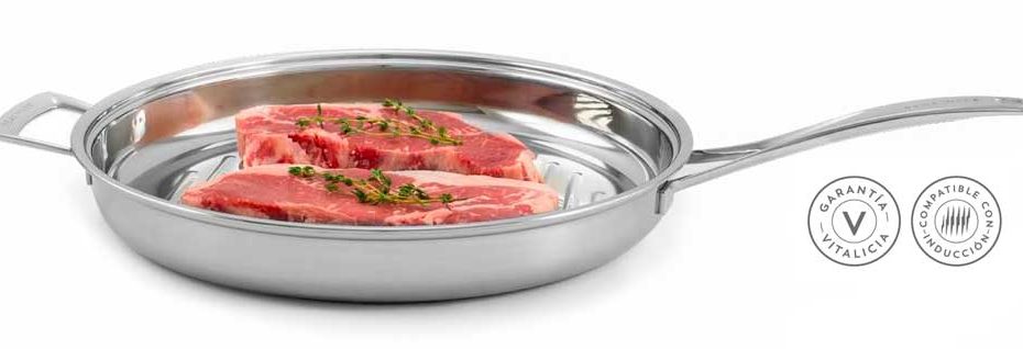 sarten grill 36 cm Rena Ware. Conoce el secreto para grillar carnes perfectas con la sartén grill Rena Ware