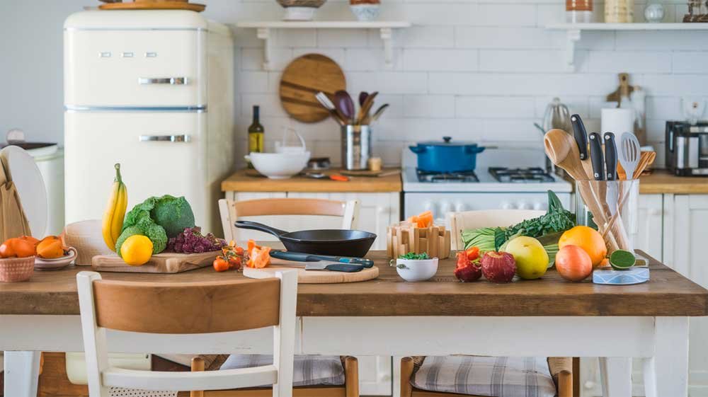 Las cosas necesarias para una cocina bien equipada