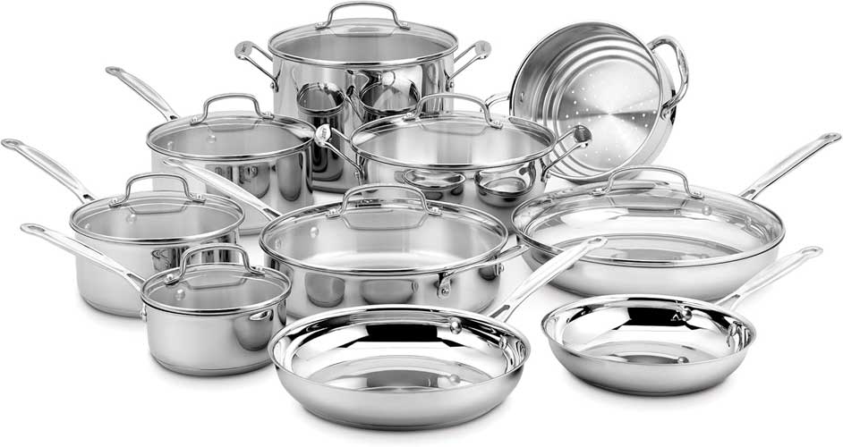 Ollas de Acero Cuisinart 