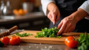 cuchillos de cocina de acero