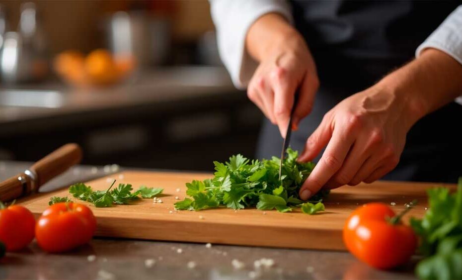 cuchillos de cocina de acero