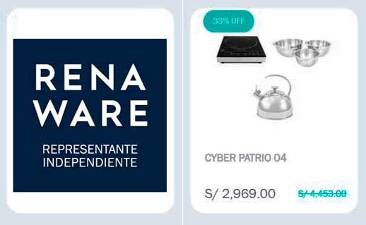 Ofertas Rena Ware Peru julio 2025