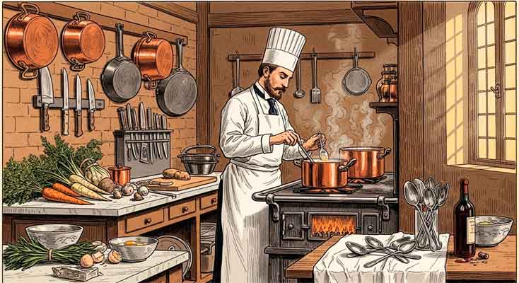 Origen e historia en la gastronomía francesa
