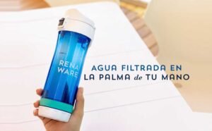 Botella filtrante: el filtro de agua portátil Rena Ware