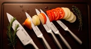 Juego de Cuchillos Profesionales: Cuchillos de acero inoxidable