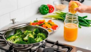 Vitamina C y alimentos bien hechos