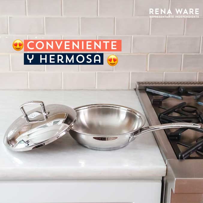 Sartén de acero 24 cm Rena Ware