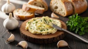 mantequilla de ajo casera