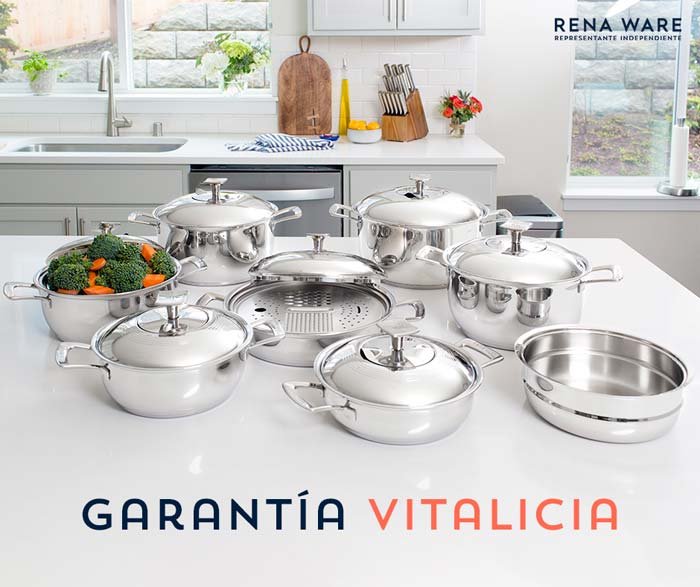Rena Ware: Asesoría personalizada + entrega nacional incluida. Te recomiendo el modelo ideal y te acompaño en el uso y mantenimiento