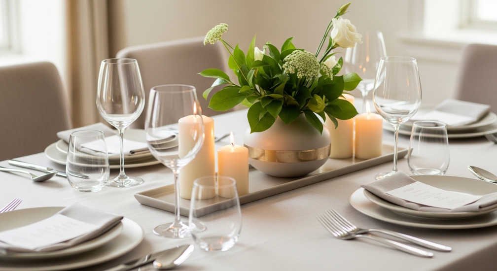 Decoración de mesa: centro de mesa