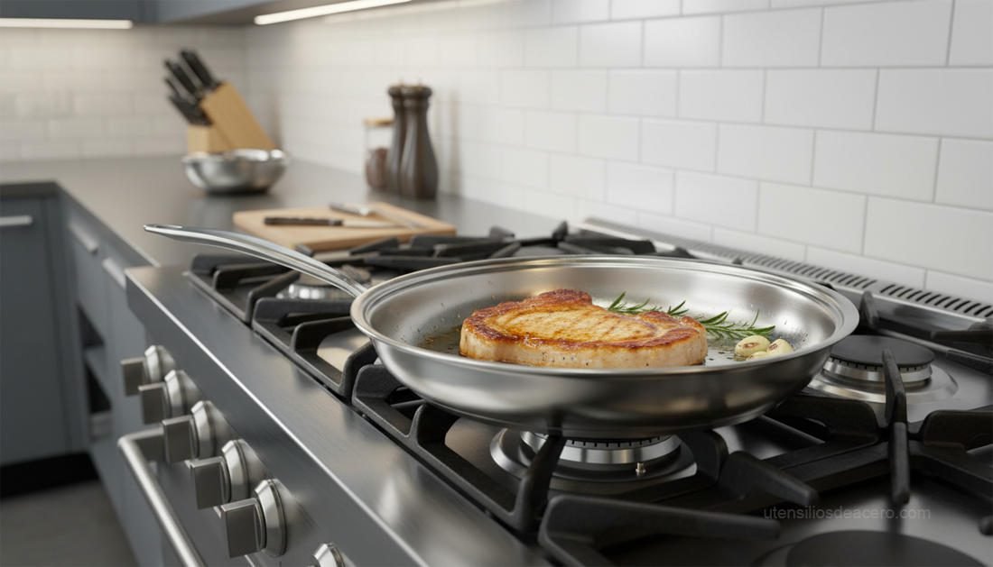 mejores sartenes de acero en Lima