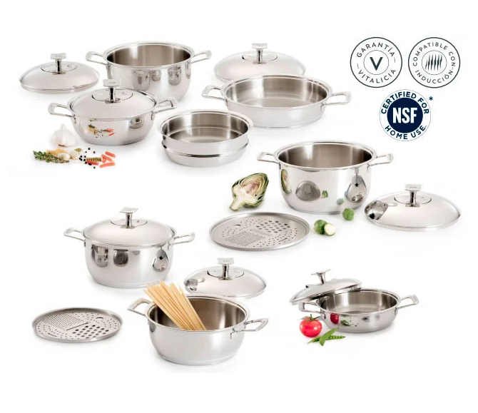 Juego de ollas Rena Ware Gourmet Zylstra