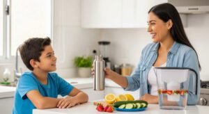 Cómo lograr que tus hijos tomen más agua