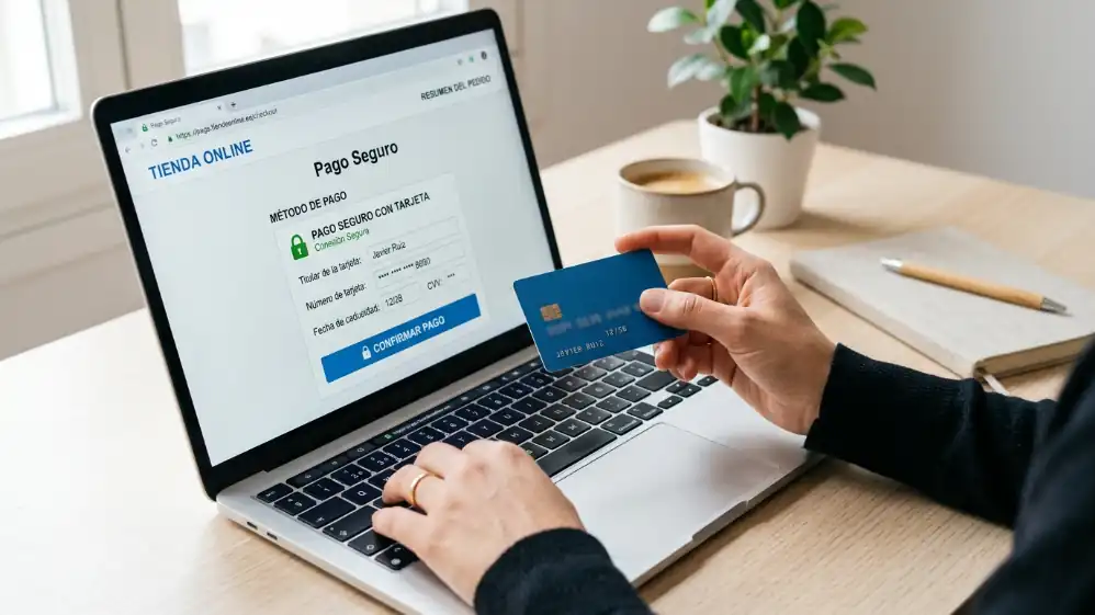 Pago seguro con tarjeta en tienda online Rena Ware
